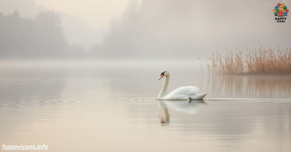 As graceful as a swan