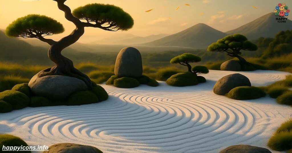 As peaceful as a zen garden
