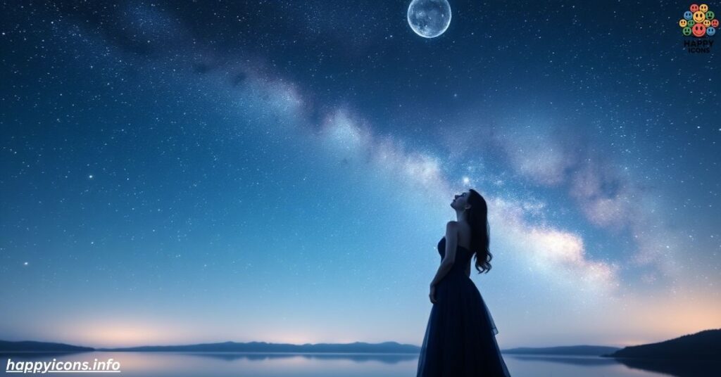 Beautiful as a clear, starry night sky.
