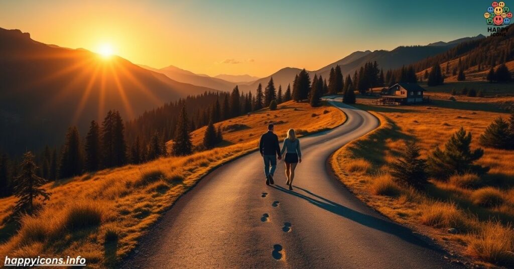 Love is a journey.