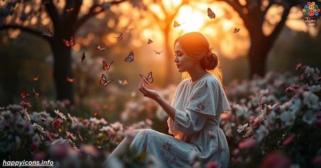 Love is like a butterfly.