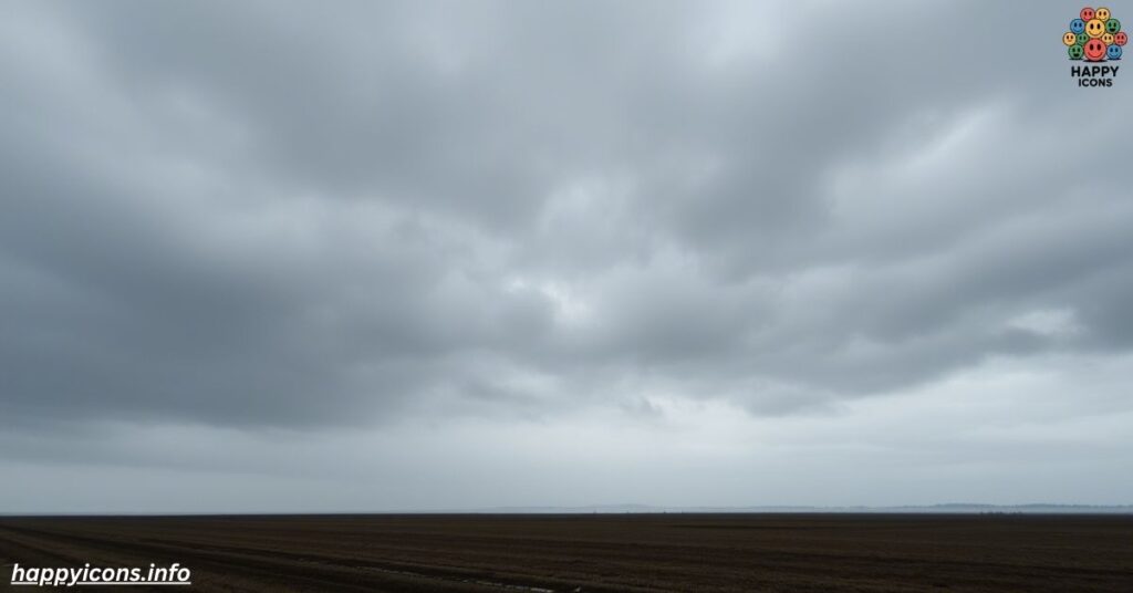 Sad as a cloudy sky