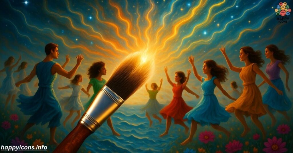 A painter’s brush