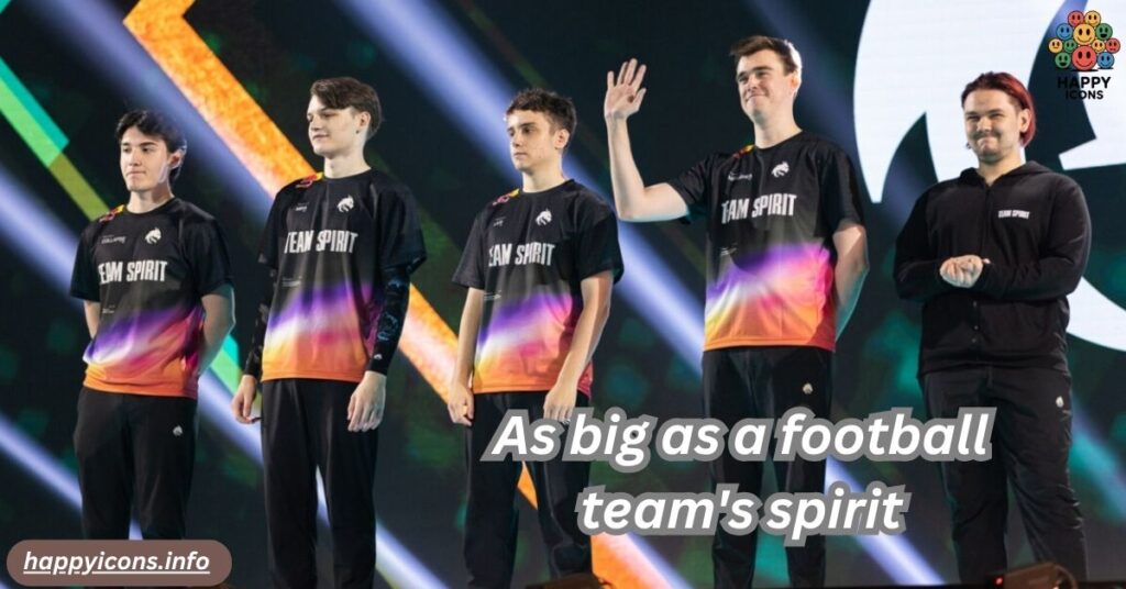 As big as a football team's spirit