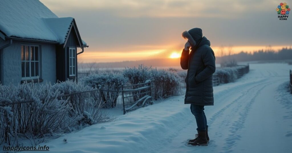 As cold as a winter morning