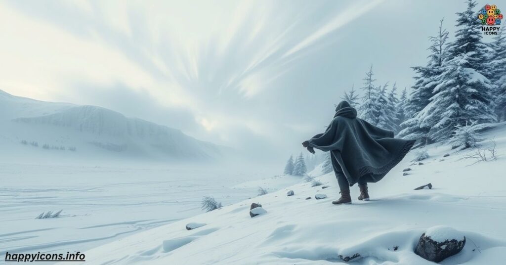 As cold as the northern winds