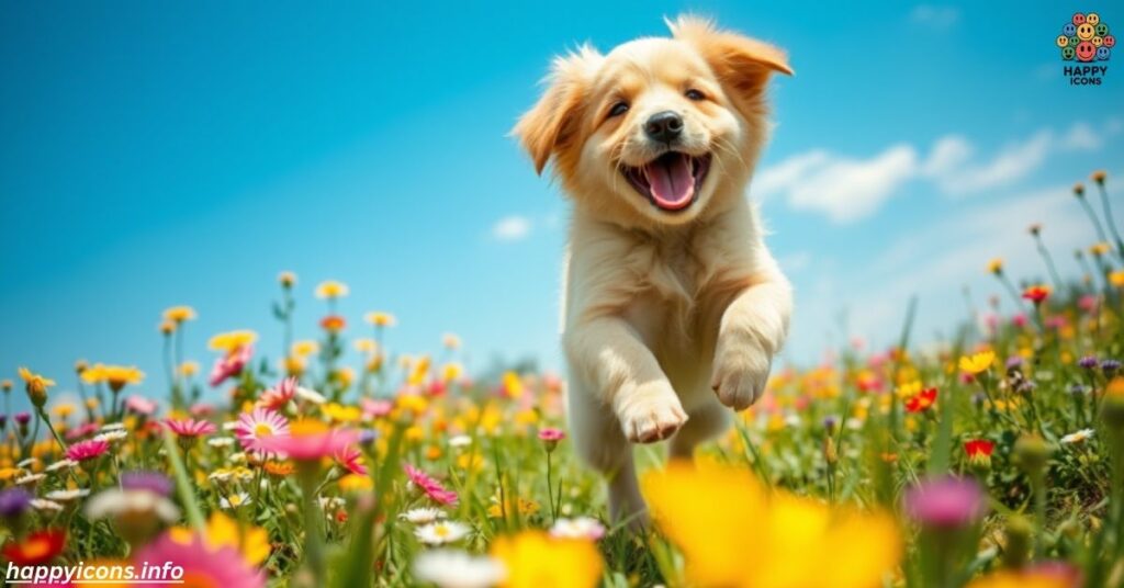 As joyful as a puppy