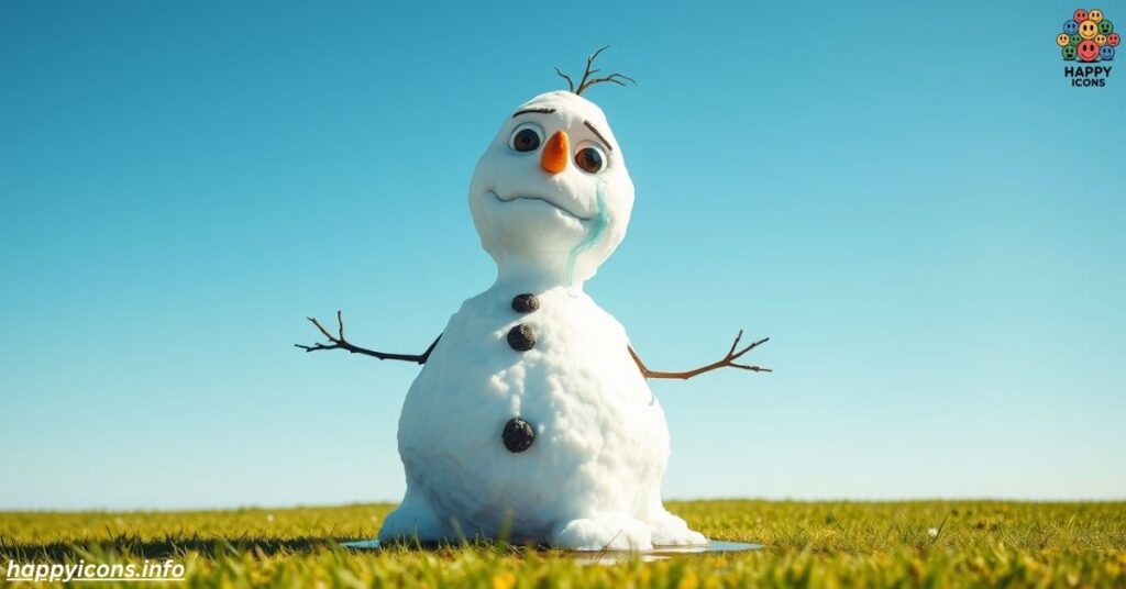 As scared as a snowman in summer