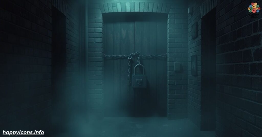 As unwelcoming as a locked door