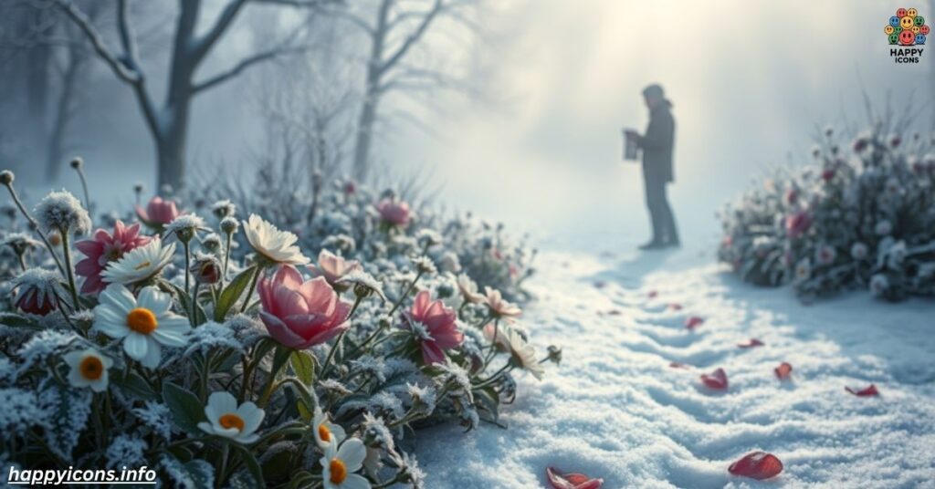Frosted Blooms of Memory
