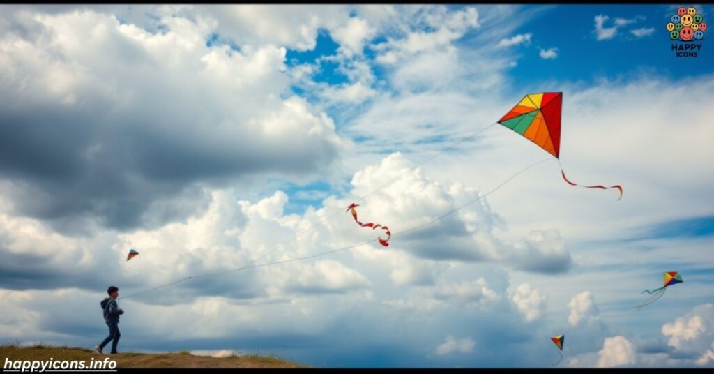  Life is like a kite.