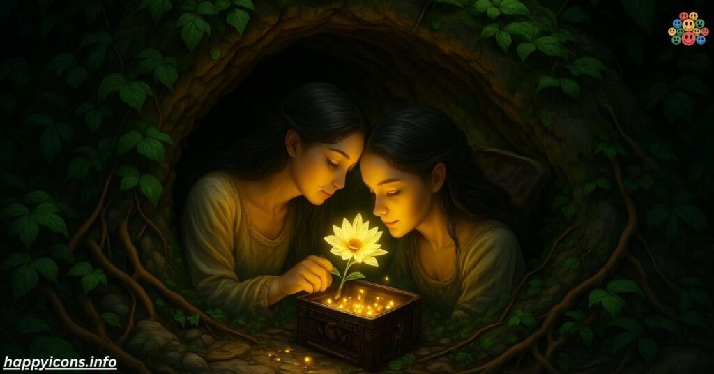 Like a hidden treasure