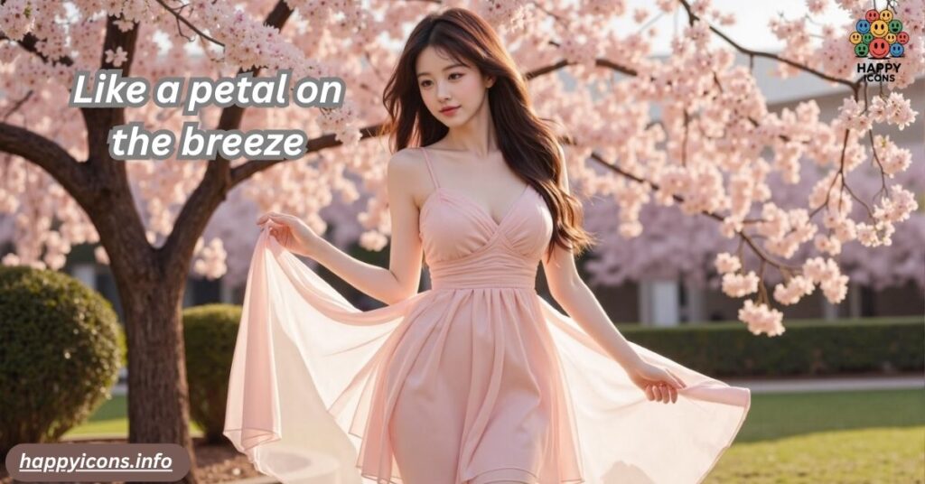Like a petal on the breeze