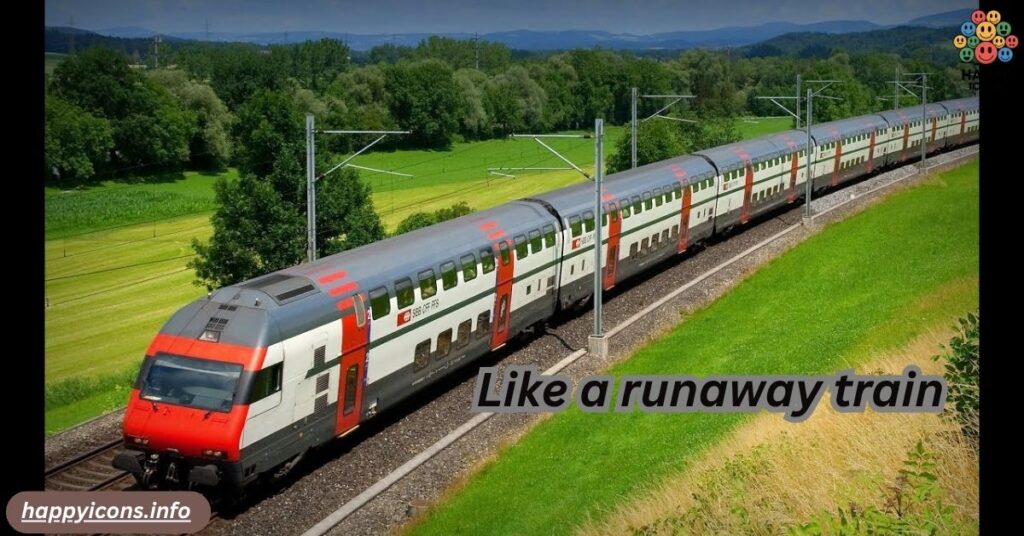 Like a runaway train