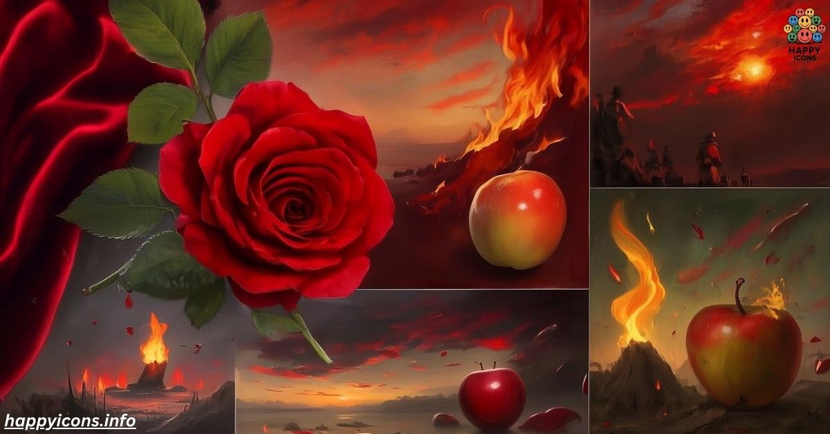Similes for Red