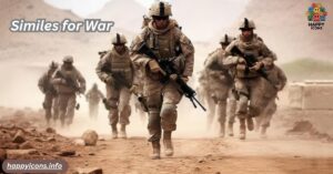 Similes for War