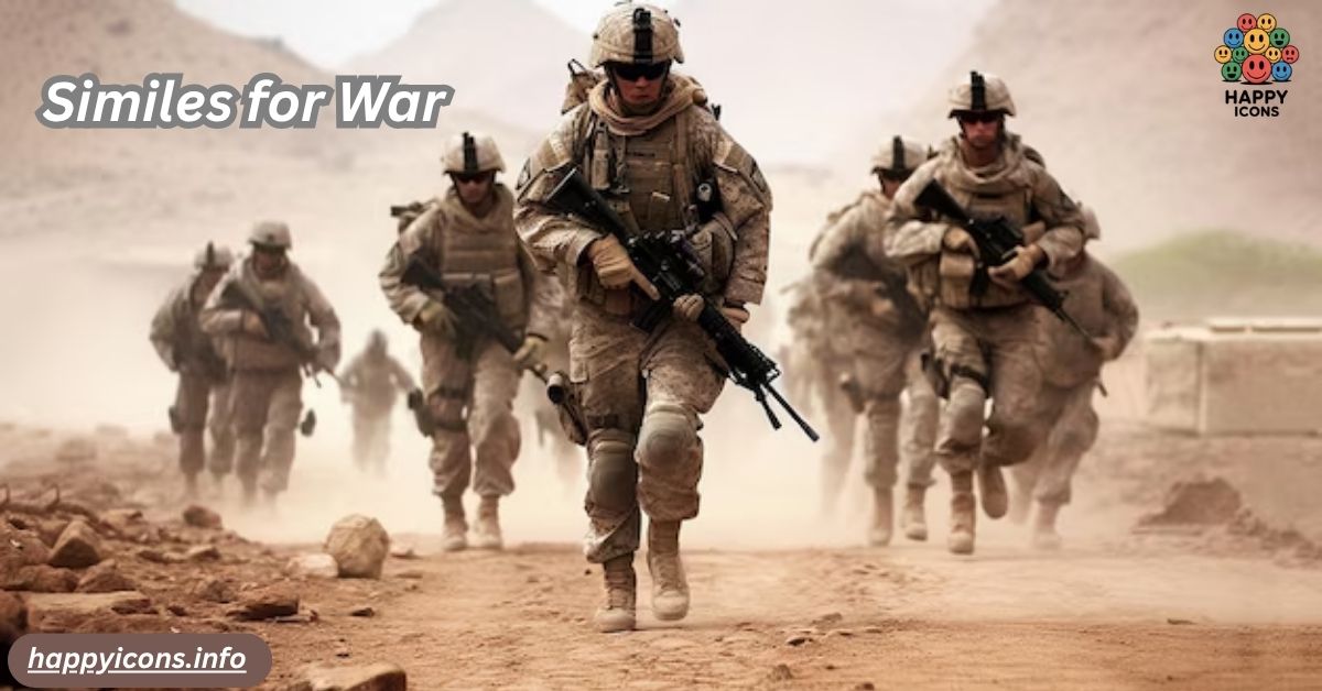 Similes for War