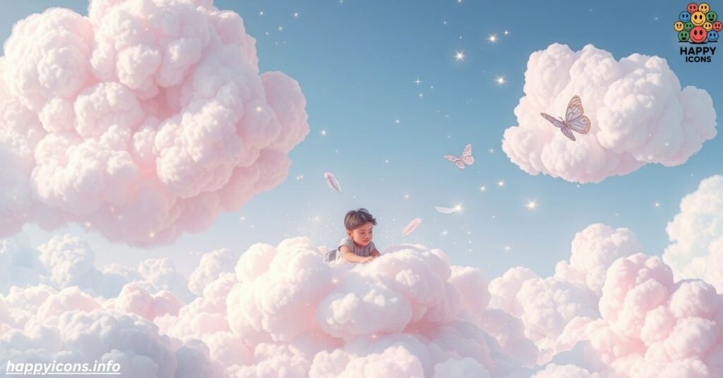 Soft as a cloud of cotton candy