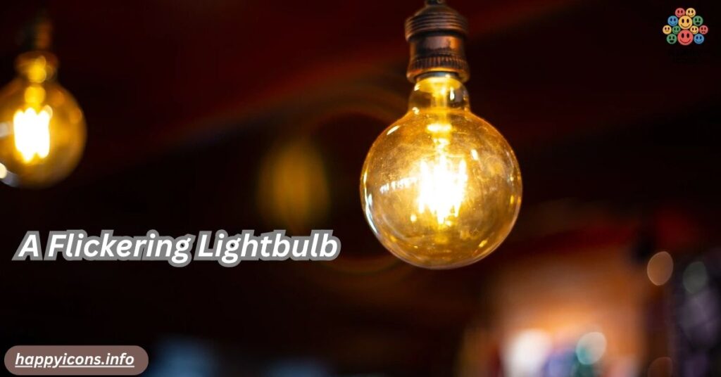 A Flickering Lightbulb