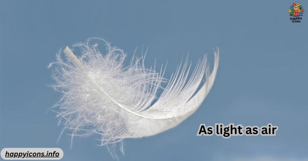 As light as air