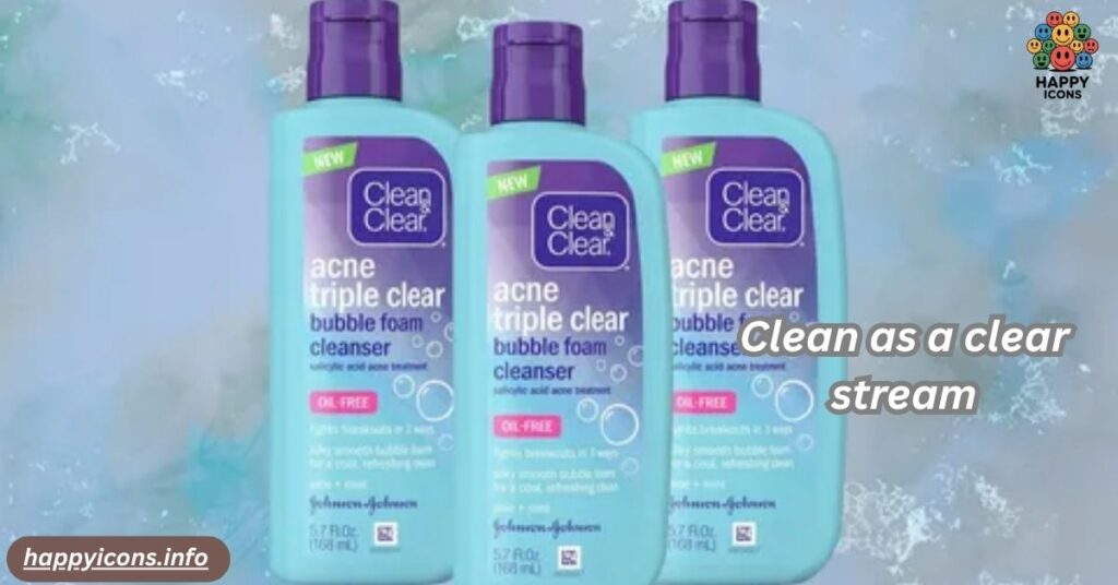 Clean as a clear stream