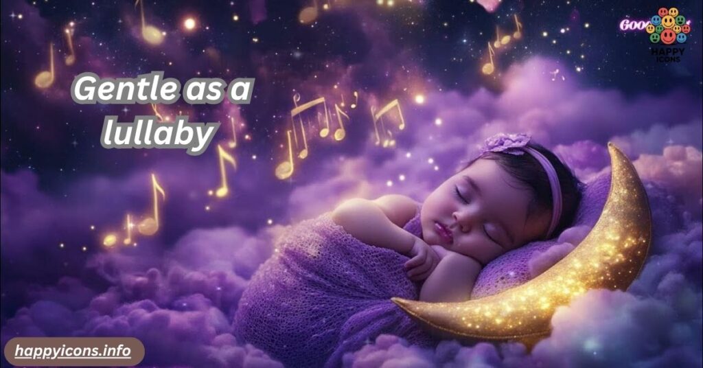  Gentle as a lullaby
