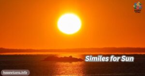 Similes for Sun