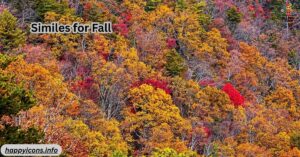 Similes for Fall