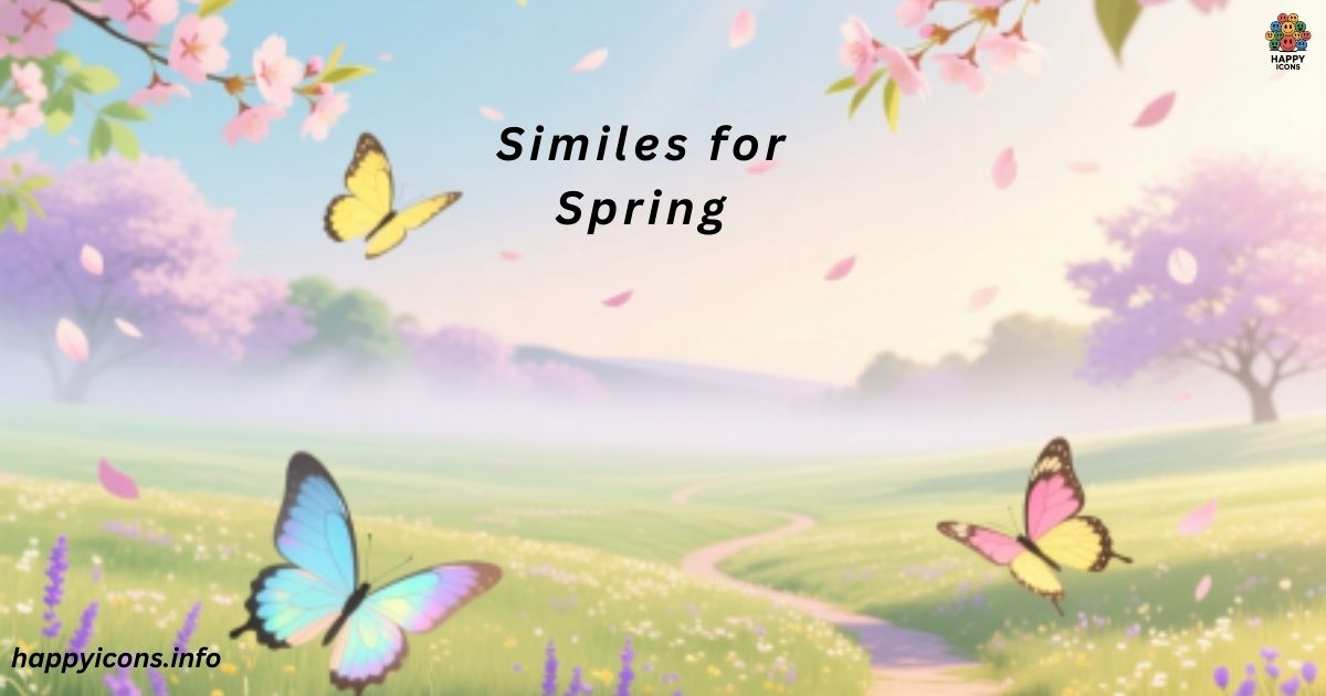 Similes for Spring
