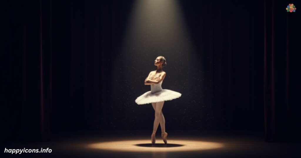 A dancer waiting for the music