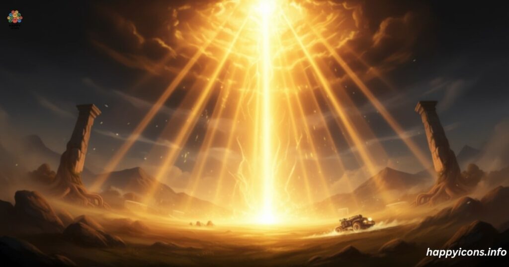 As bright as a beacon