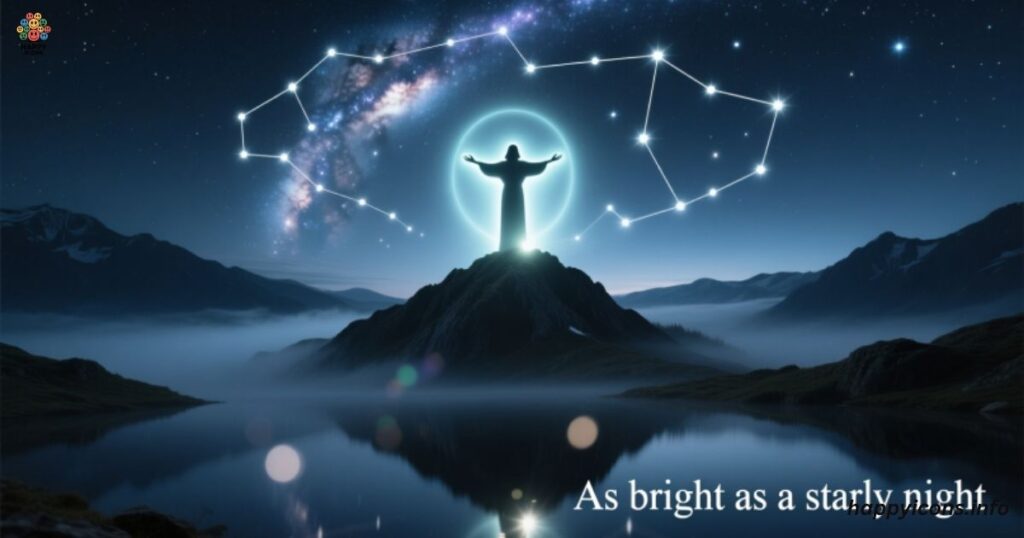 As bright as a starry night