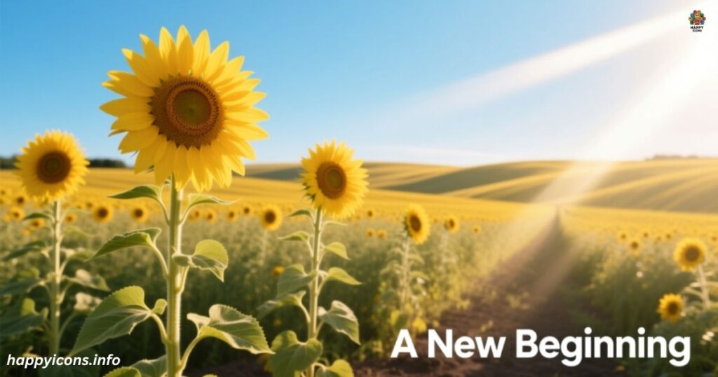 As bright as a sunflower