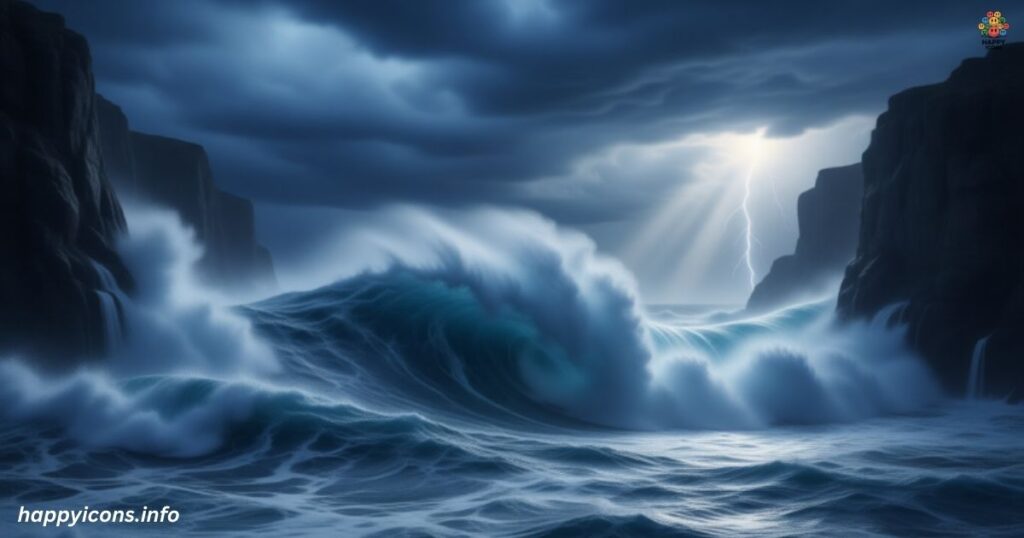 As mighty as the ocean's roar