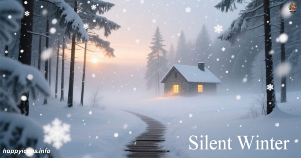 As quiet as a snowfall