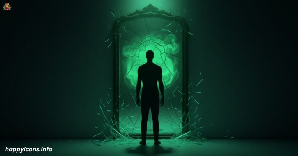 Jealousy is like a cracked mirror.