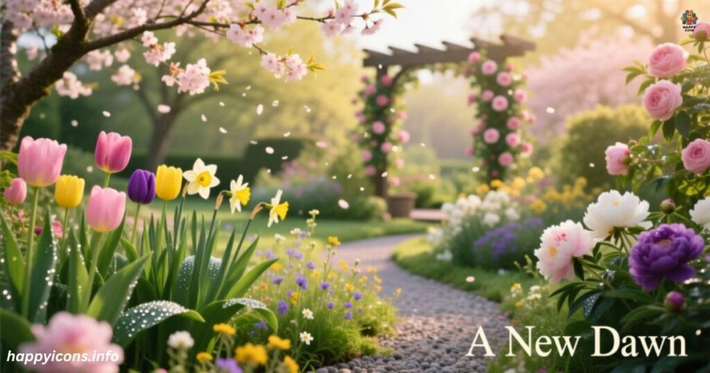 Like a new garden in spring